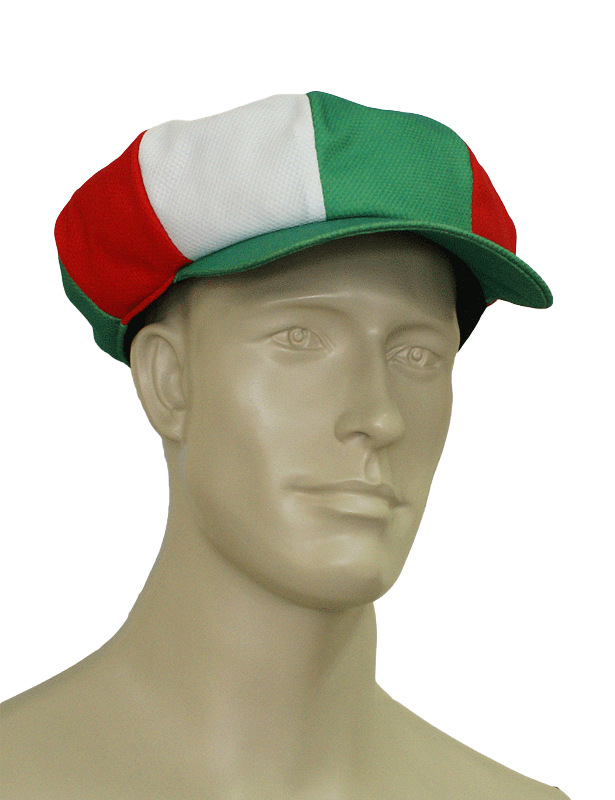 Шапка каскет БГ  трикольор