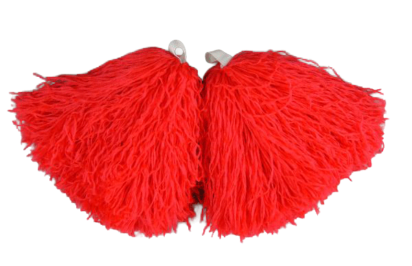 Мажоретни Помпони Червени 400 гр