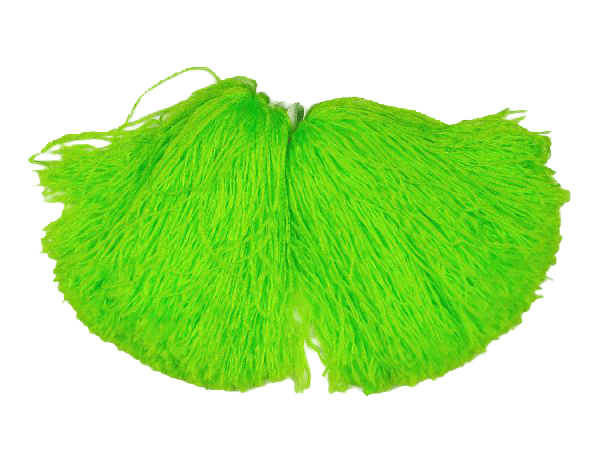 Мажоретни Помпони Сигнално Зелено 30 см