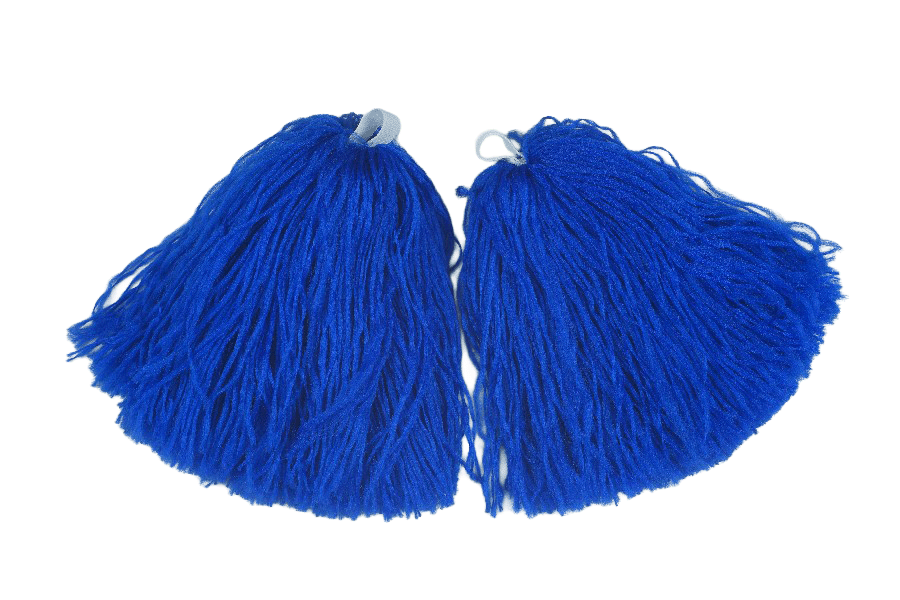 Мажоретни Помпони Кралско Синьо- 30см