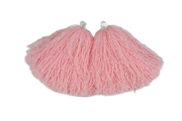 Мажоретни Помпони Розови- 30 см