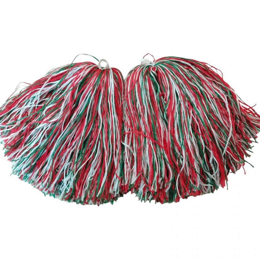 Мажоретни помпони меланж